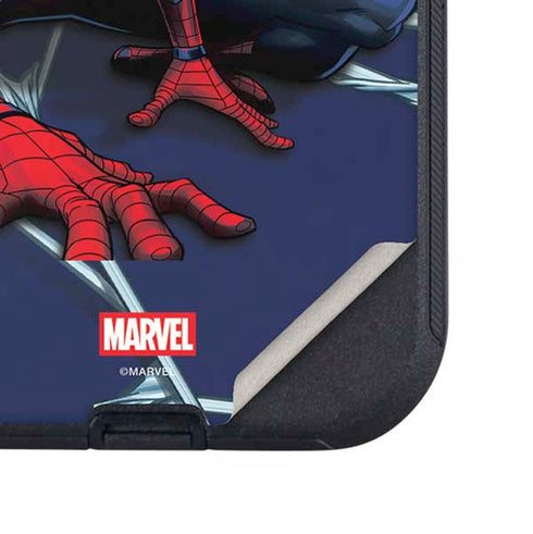 Marvel Spiderman Crawling Spiderman Otterbox Defender iPhone Skin