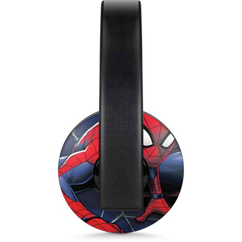 Marvel Spiderman Crawling Spiderman PlayStation 4 Gold Wireless Headset Skin