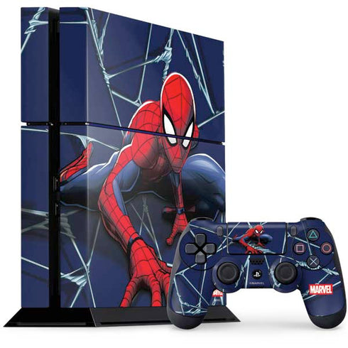 Marvel Spiderman Crawling Spiderman PlayStation PS4 Skins