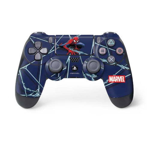 Marvel Spiderman Crawling Spiderman PS4 Controller Skin