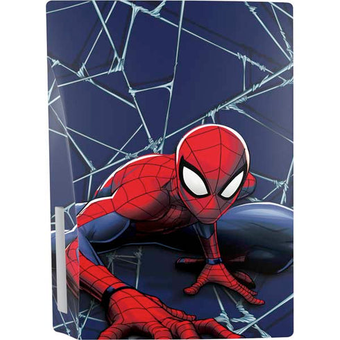 Marvel Spiderman Crawling Spiderman PS5 Console Skin