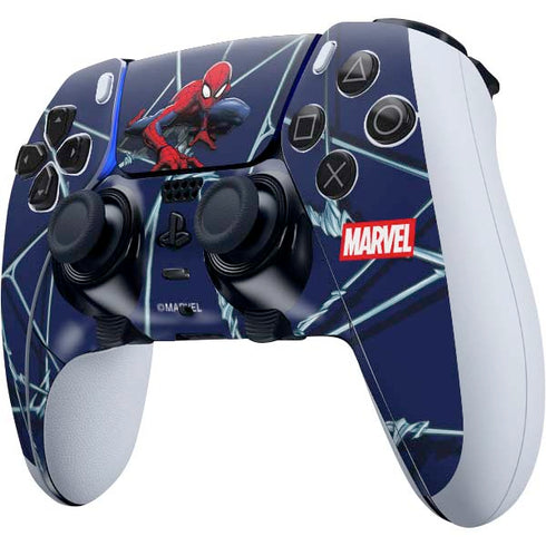 Marvel Spiderman Crawling Spiderman PS5 DualSense Edge Pro Controller Skin