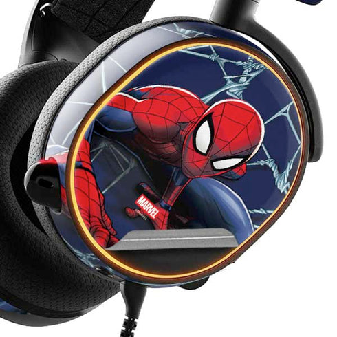 Marvel Spiderman Crawling Spiderman SteelSeries Arctis 5 Skin