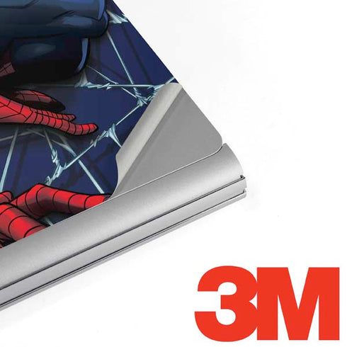 Marvel Spiderman Crawling Spiderman Surface Book 2 15in Skin