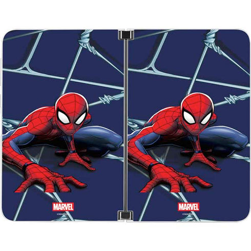 Marvel Spiderman Crawling Spiderman Surface Duo Skin