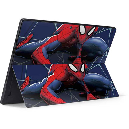 Marvel Spiderman Crawling Spiderman Surface Pro 6 Skin