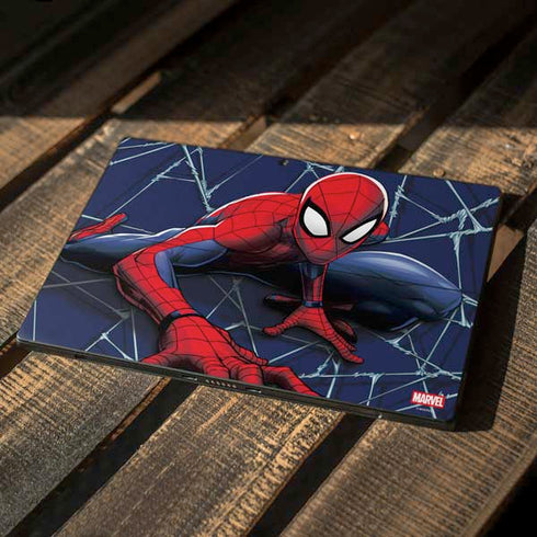Marvel Spiderman Crawling Spiderman Surface Pro 7 Skin