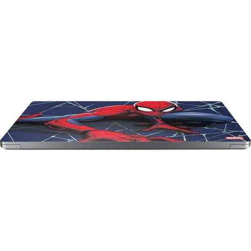 Marvel Spiderman Crawling Spiderman Universal Laptop 12in (9.8 x 6.8in) Skin