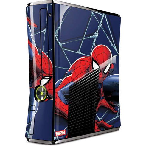Marvel Spiderman Crawling Spiderman Xbox 360 Slim (2010) Skin