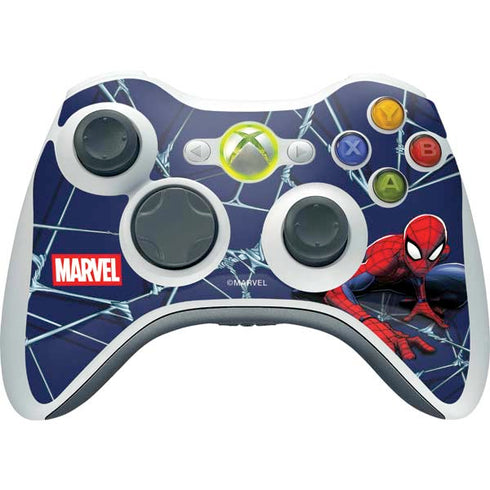 Marvel Spiderman Crawling Spiderman Xbox 360 Wireless Controller Skin