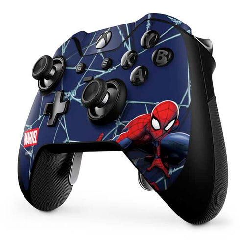 Marvel Spiderman Crawling Spiderman Xbox One Elite Controller Skin