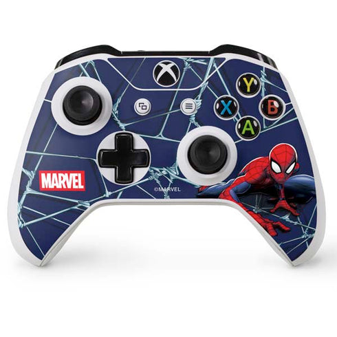 Marvel Spiderman Crawling Spiderman Xbox One X Controller Skin