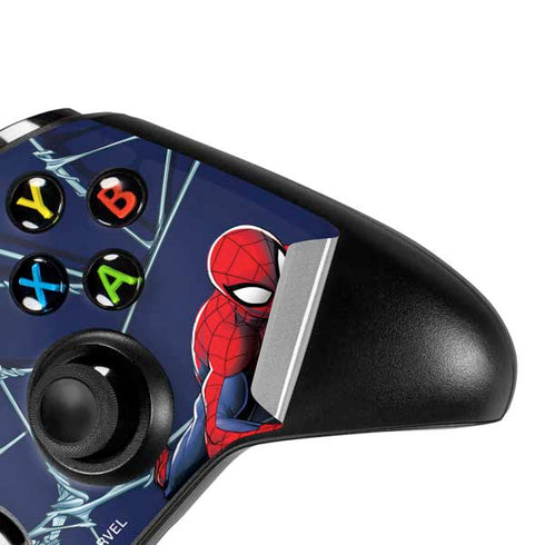 Marvel Spiderman Crawling Spiderman Xbox One X Controller Skin