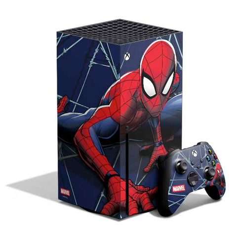 Marvel Spiderman Crawling Spiderman Xbox Series X Bundle Skin