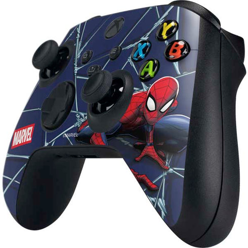 Marvel Spiderman Crawling Spiderman Xbox Series X Controller Skin