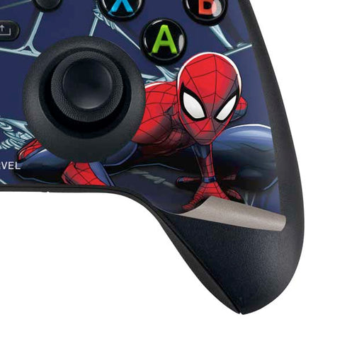 Marvel Spiderman Crawling Spiderman Xbox Series X Controller Skin