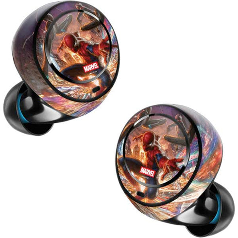 Marvel Spiderman Group Wall Amazon Echo Buds Skin