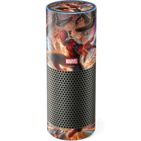 Marvel Spiderman Group Wall Amazon Echo Skin