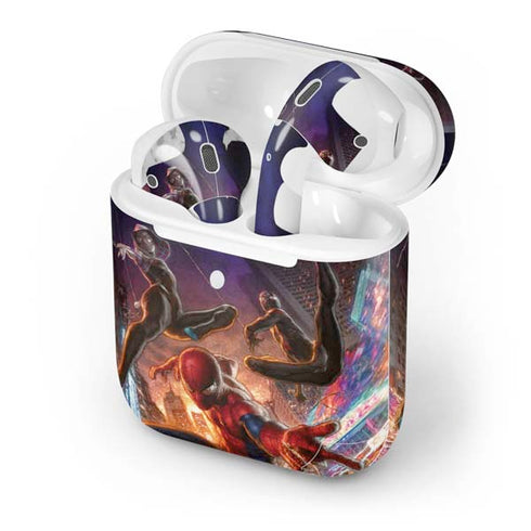 Marvel Spiderman Group Wall Apple AirPods 2 Skin