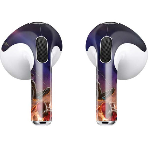 Marvel Spiderman Group Wall Apple AirPods (3rd Gen 2021) Skin