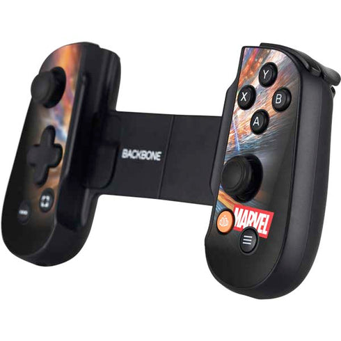 Marvel Spiderman Group Wall Backbone One for iPhone Game Controller Skin