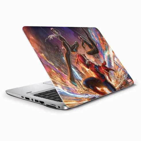 Marvel Spiderman Group Wall HP Elitebook Skin