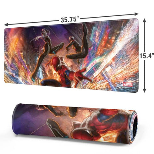 Marvel Spiderman Group Wall Gaming Mouse Pad