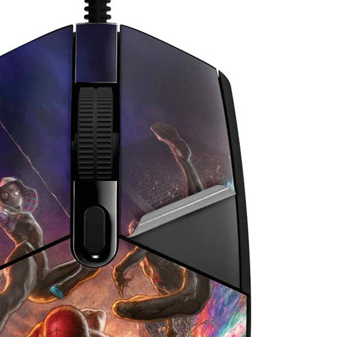Marvel Spiderman Group Wall G203 Prodigy RGB Wired Gaming Mouse Skin
