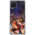 Marvel Spiderman Group Wall Galaxy A12 Clear Case