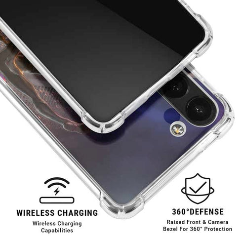 Marvel Spiderman Group Wall Galaxy A13 5G Clear Case