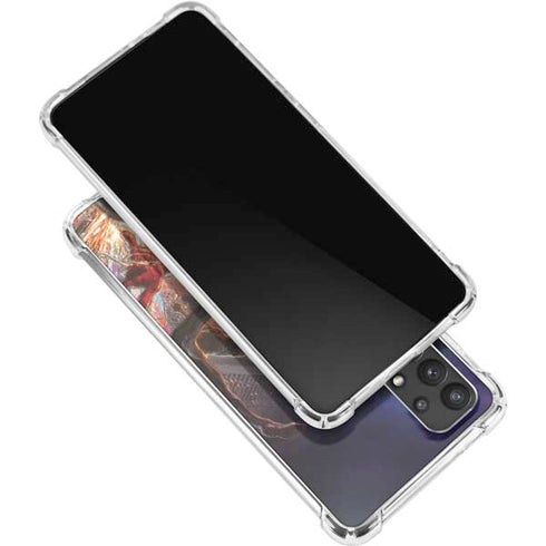 Marvel Spiderman Group Wall Galaxy A32 5G Clear Case