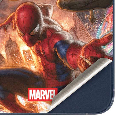 Marvel Spiderman Group Wall Galaxy A35 5G Skin