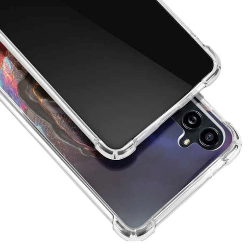 Marvel Spiderman Group Wall Galaxy A54 5G Clear Case