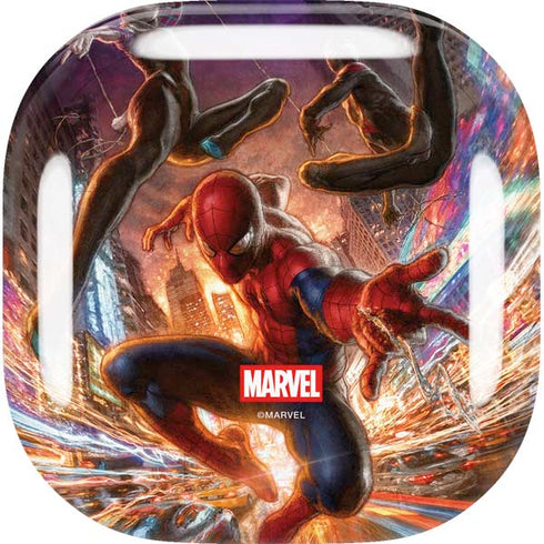 Marvel Spiderman Group Wall Galaxy Buds Live Skin