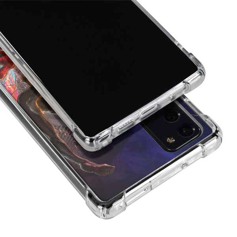 Marvel Spiderman Group Wall Galaxy Note20 5G Clear Case