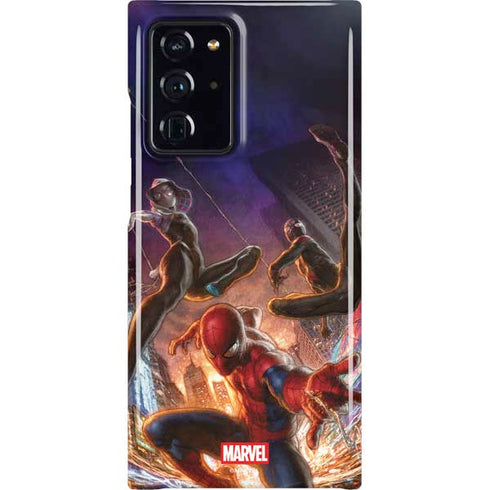 Marvel Spiderman Group Wall Galaxy Note20 Ultra 5G Lite Case