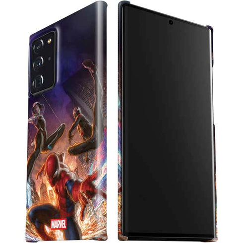 Marvel Spiderman Group Wall Galaxy Note20 Ultra 5G Lite Case