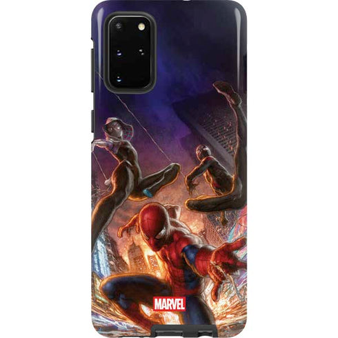Marvel Spiderman Group Wall Galaxy S20 Plus Pro Case
