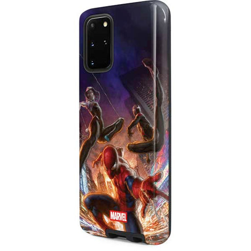 Marvel Spiderman Group Wall Galaxy S20 Plus Pro Case