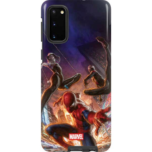 Marvel Spiderman Group Wall Galaxy S20 Pro Case