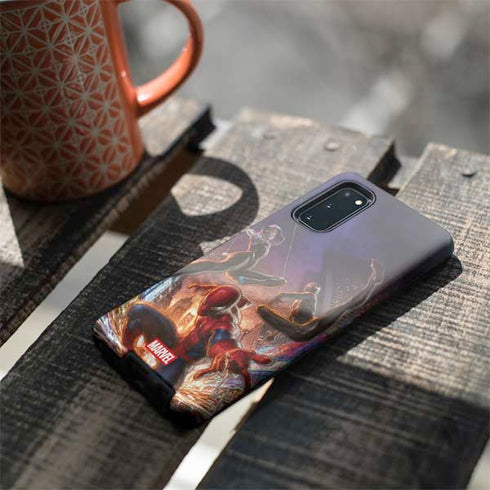Marvel Spiderman Group Wall Galaxy S20 Pro Case
