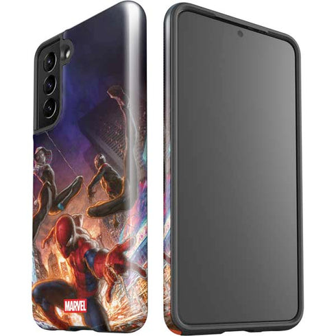 Marvel Spiderman Group Wall Galaxy S21 5G Pro Case