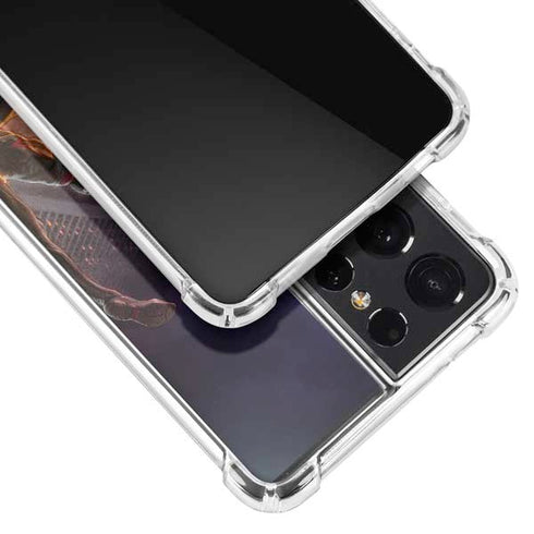 Marvel Spiderman Group Wall Galaxy S21 Ultra 5G Clear Case