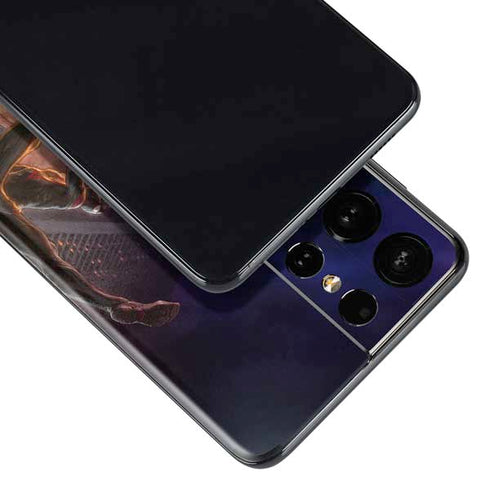 Marvel Spiderman Group Wall Galaxy S21 Ultra 5G Skin