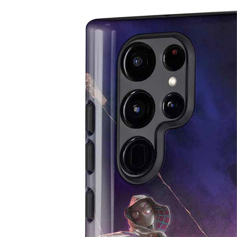 Marvel Spiderman Group Wall Galaxy S22 Ultra Pro Case