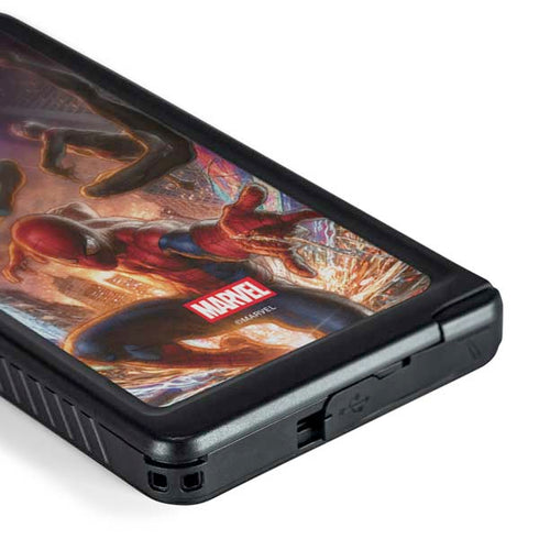 Marvel Spiderman Group Wall Galaxy S24 Ultra Waterproof Case