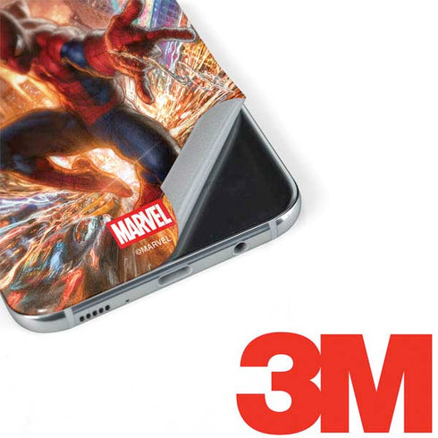 Marvel Spiderman Group Wall Galaxy S8 Plus Skin