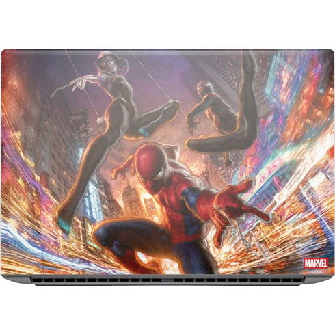 Marvel Spiderman Group Wall HP ZBook Fury 16 G10 Skin