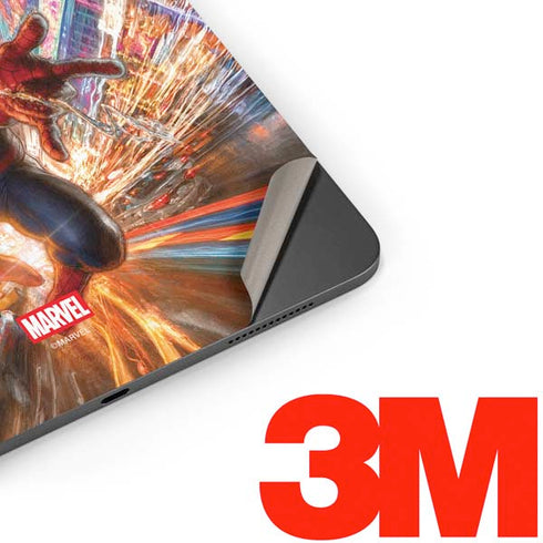 Marvel Spiderman Group Wall Apple iPad Pro Skin