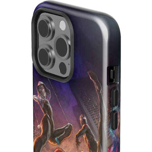 Marvel Spiderman Group Wall iPhone 13 Pro Impact Case